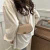 Small Uncommon Design Women's Bag 2024 New Fashion Crossbody Bag Textured Underarm Saddle Bag