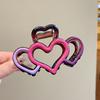 Hair Claw Hollow Heart Design Back Head Hair Clip Strong Grip Hair Clip Women Hair Styling Tool Hair Accessory