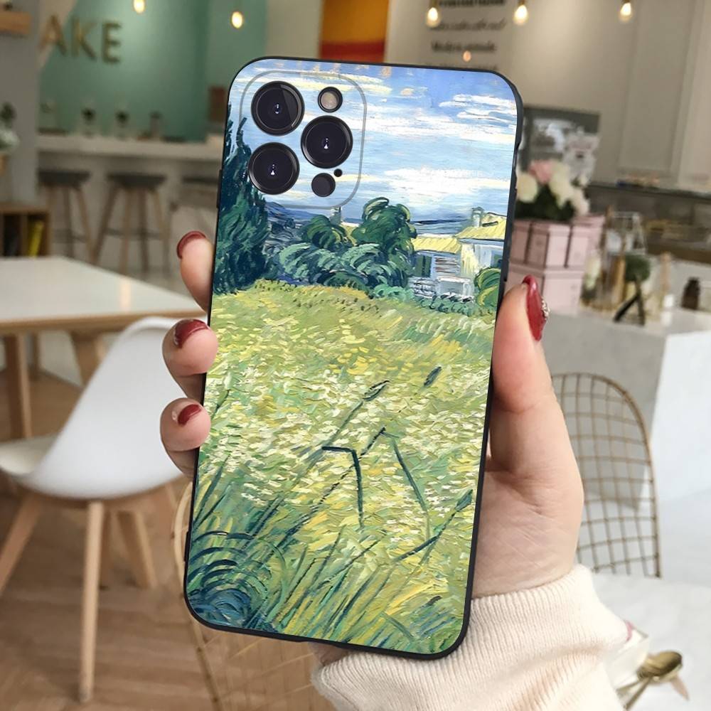 Van Gogh Oil Painting Phone Case For Iphone 17 Air 16 15 14 13 12 11 Pro Max 16 15 14 Plus TPU Soft Case