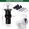 Stainless Steel Toilet Seat Fixing Bolts With Rubber Expansion For Bathroom Repair