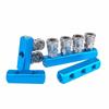 Blue Bus Plate Al-234-12 1/2 Pneumatic Connector Bus Exhaust Distribution Board Air Source Branch Connector Arrangement Multiway