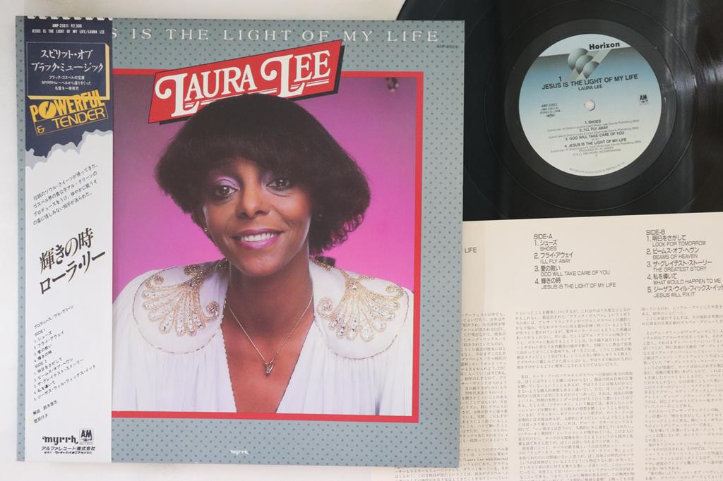 LP Record LAURA LEE  Jesus Is The Light Of My Life AMP25011 MYRRH 1983 Japan Obi SoulFunk Used