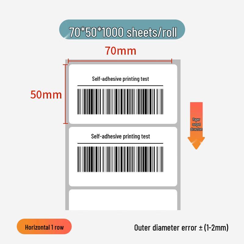 JNL Removable Thermal Synthetic Labels