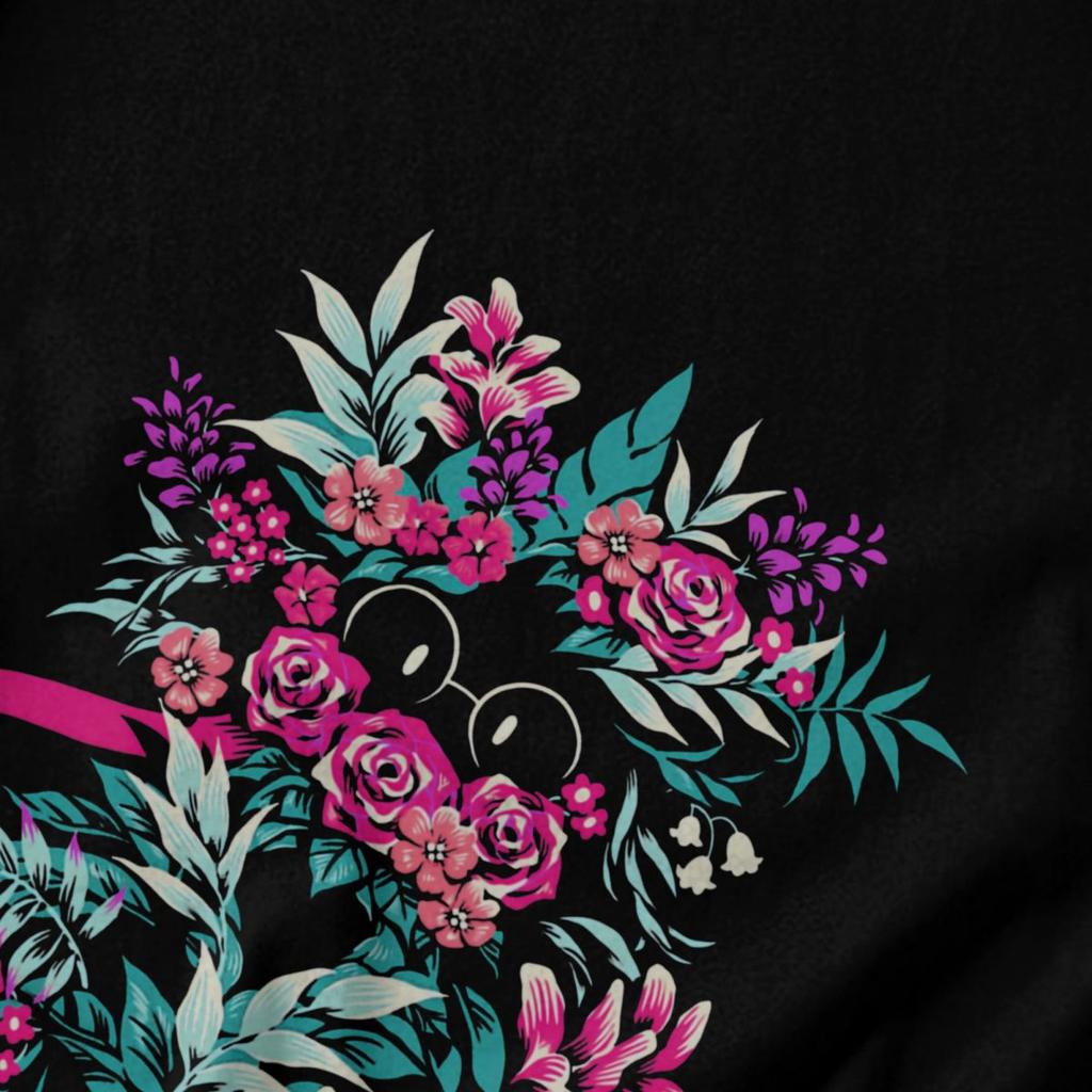 Men T Shirt Deltarune Flower Ralsei Gifts Y2K Graphic Short Sleeve Unisex Clothing T Shirts