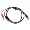 110cm BNC Q9 To Double Alligator Clip Oscilloscope Test Probe Leads Cables Test Leads BNC Test Leads Kit Measurement Accessory