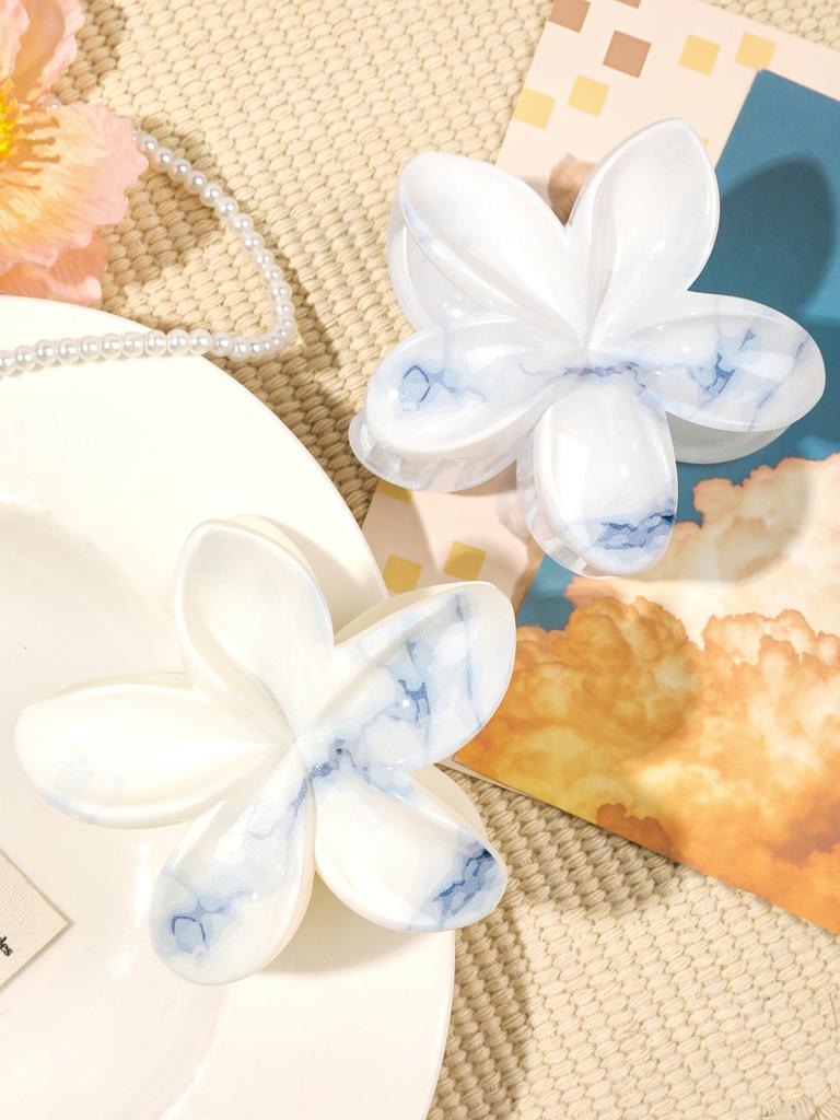 Summer New Flower Hair Claw Clips for Women Fashion Large Hair Clamp Barrettes for Thick Hair No-slip Hairpins Hair Accessories