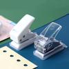 Mini Puncher Paper Capacity 8 Sheets Single Round Hole Puncher Aperture Diameter 0.24'' (6mm) for DIY Binder Paper Card