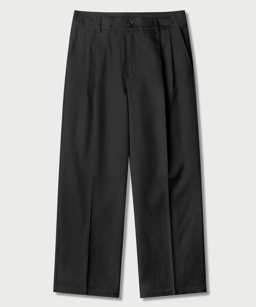 JEMUT Four Seasons Wide Slacks Black Mmlp2651