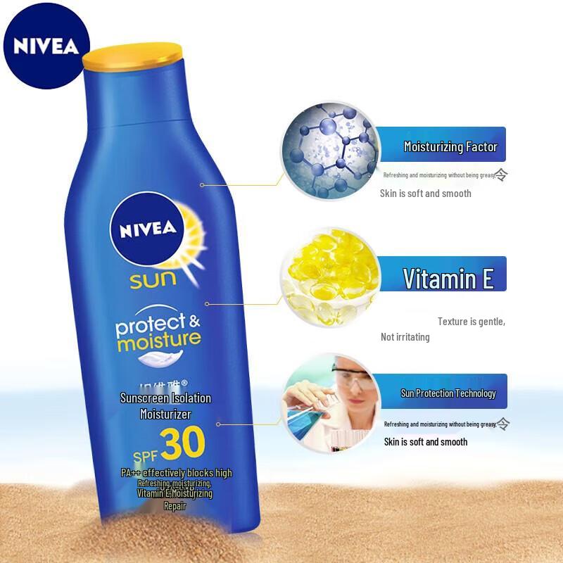 NIVEA SPF30 Sunscreen Isolation Face Lotion