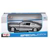Maisto 1/24 Scale Diecast Model Car of the 1967 Ford Mustang GT in Gray (Product Code: 31260 GY)