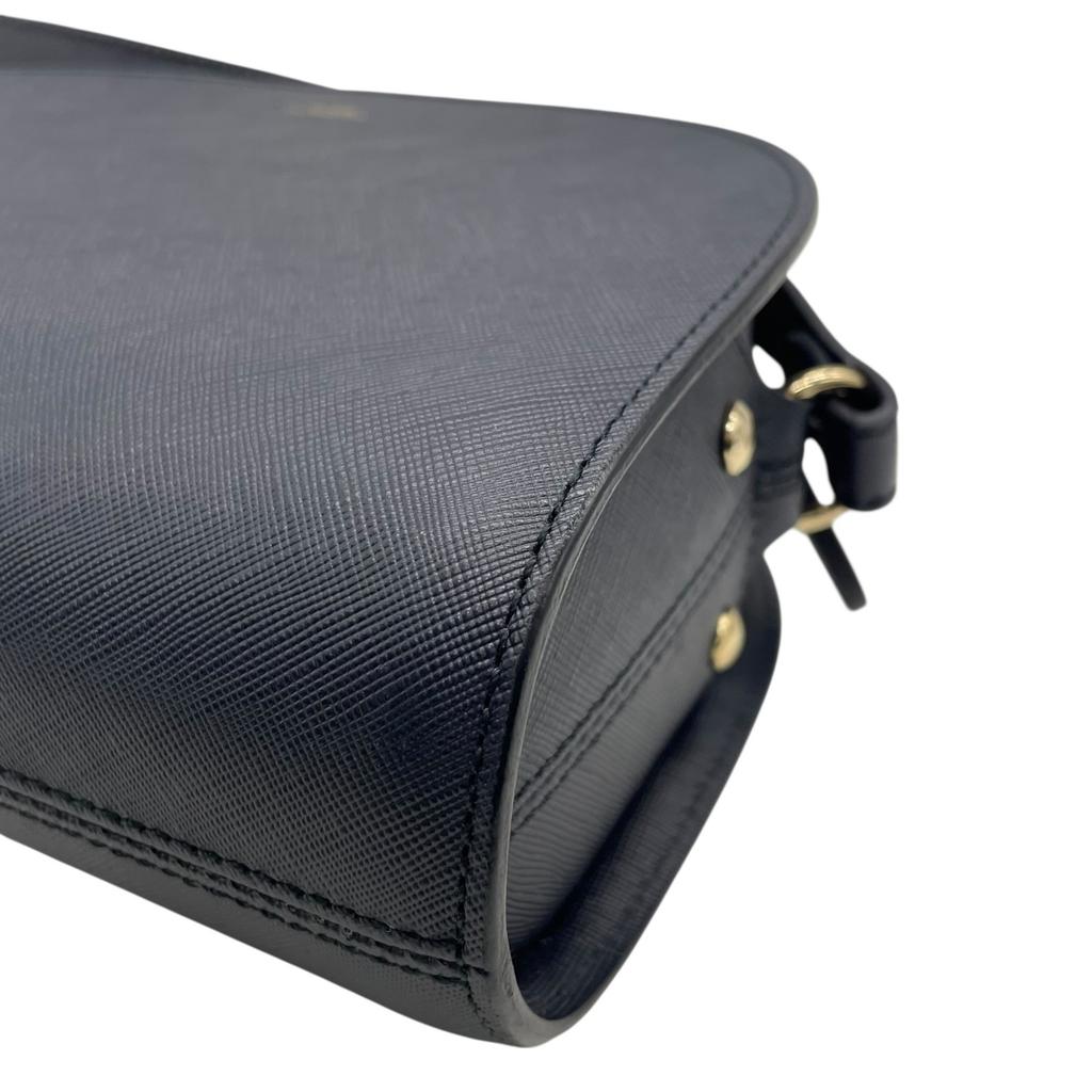 Used A.P.C.Shoulder Bag Navy leather Women