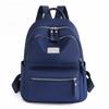 Solid Minimalist Women Backpack Commuter Daypack Students School Bags Outdoor Casual Nylon Rucksack for Travel Shopping School