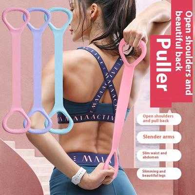 8-Shaped Resistance Band Elastic Fitness Bands Back Posture Corrector Open Shoulders And Stretch Back Gym Equipment For Home