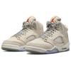 Air Jordan 5 Retro SE Craft GS Açık Orewood Kahverengi Çocuk Spor Ayakkabı Krem Güvenlik-Turuncu Düz-Kalaylı FD9220-180