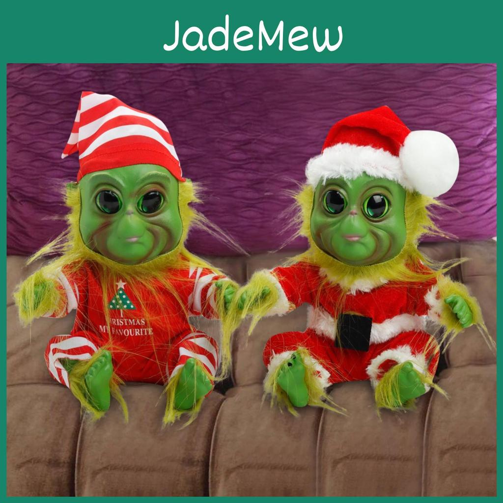 Creative Geek Christmas Plush Elfdolls Dolls Christmas Gifts Green Geek