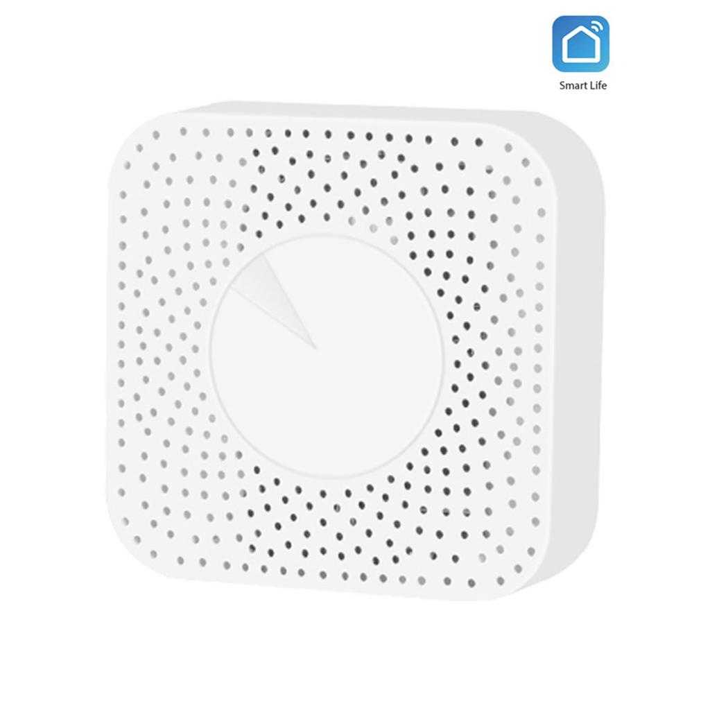 Tuya WiFi Intelligent Air Housekeeper 6 In 1 Air Quality Monitor PM2.5 Formaldehyde TVOC CO2 Temperature Humidity
