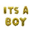 16inch  Baby Shower Foil Balloon Mommy To Be Letter Balloons Favors Infant Party Decorations
