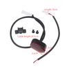 Taillight Safety Warning Brake Stoplight Flashing Light For Xiaomi M365/Pro Electric Scooter Rear Tail Light Cable Buckle Parts