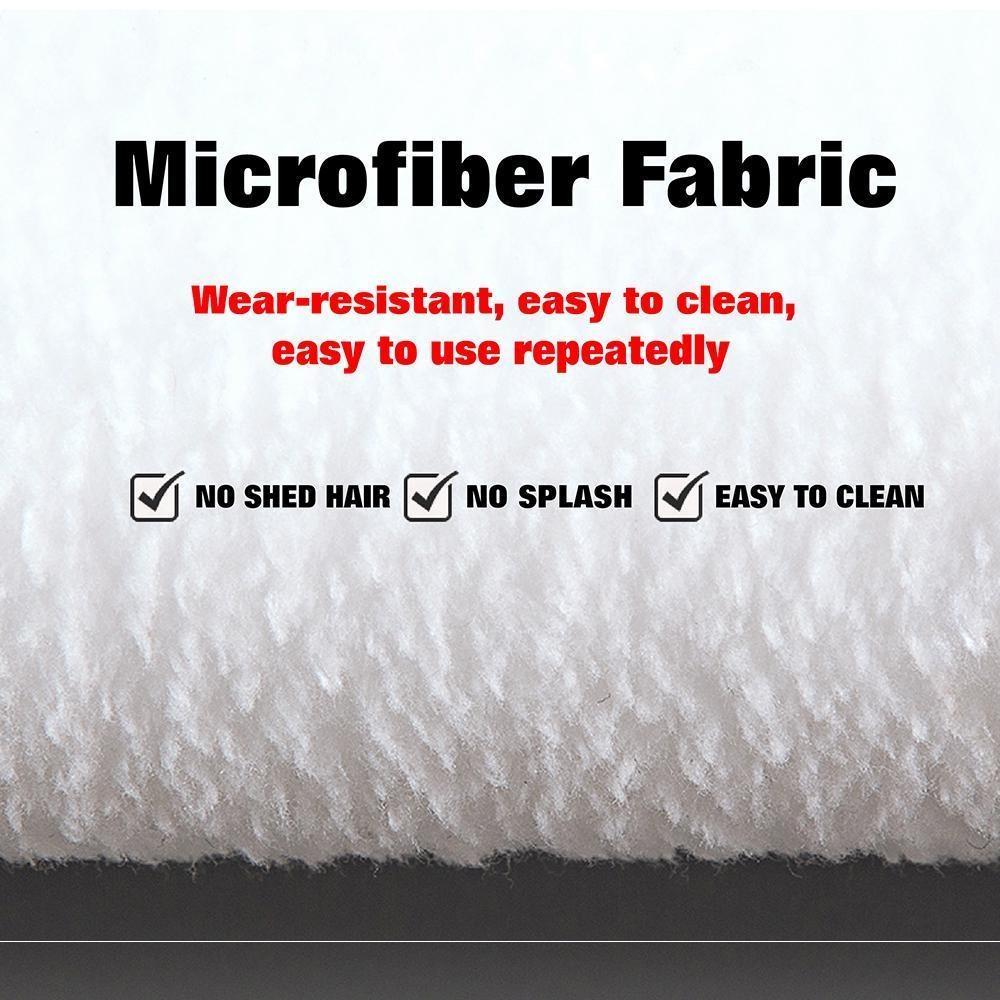 WISEUP Paint Edger With 9-Pack Replacement Rollers Brush Painting Brush Roller Brush Various Paint Roller Brush Paint Tools