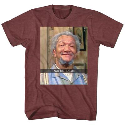 New REDD FOX T Shirt Trust You Just DUMB Shirt