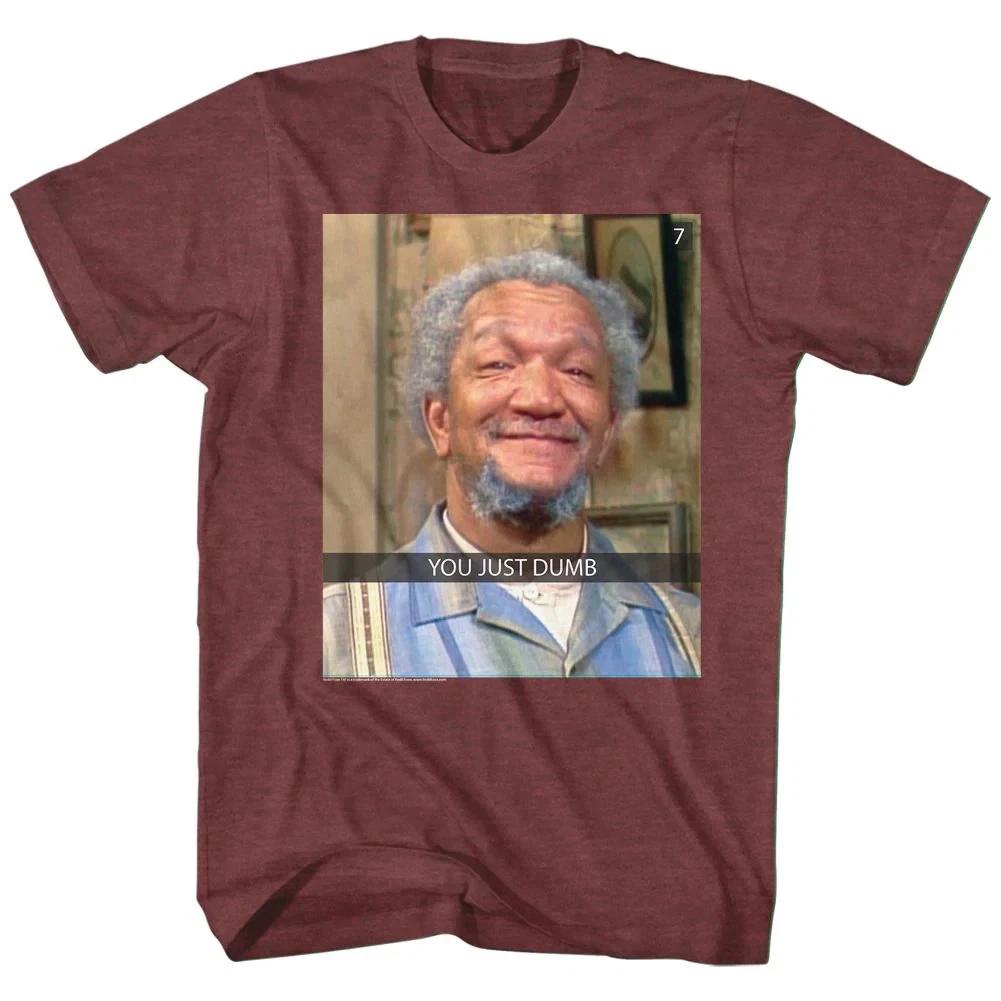 New REDD FOX T Shirt Trust You just DUMB Shirt M