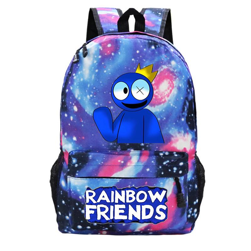 Game merchandise Cartoon print Junior high school student High school bag Outdoor leisure travel Backpack