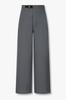 STUDIO TOMBOY [Men] Magnetic Buckle Side Color Block Wide Pants_Dark Gray 9155231566