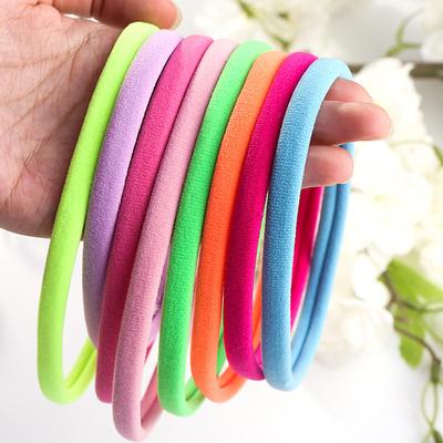 Hochelastisches Weiches Stirnband Weiches Nylon Haarband Stirnband Stilvoll Vielseitig Schlichtes Stirnband