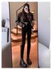 Women's High-Waisted Fleece-Lined Skinny Pants for Winter 2025 - Perfect for Sports & Yoga