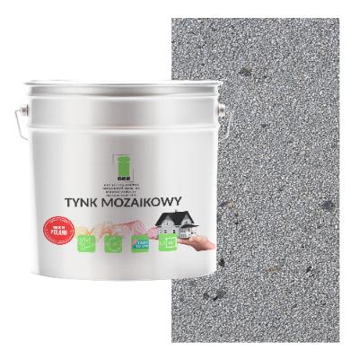 Resin Mosaic Plaster with Silver Mica Class 1 Frost-resistant Mosaic 7kg