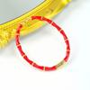 Cross-Border Colorful Epoxy Bamboo Joint Stainless Steel Open Bangle Bracelet