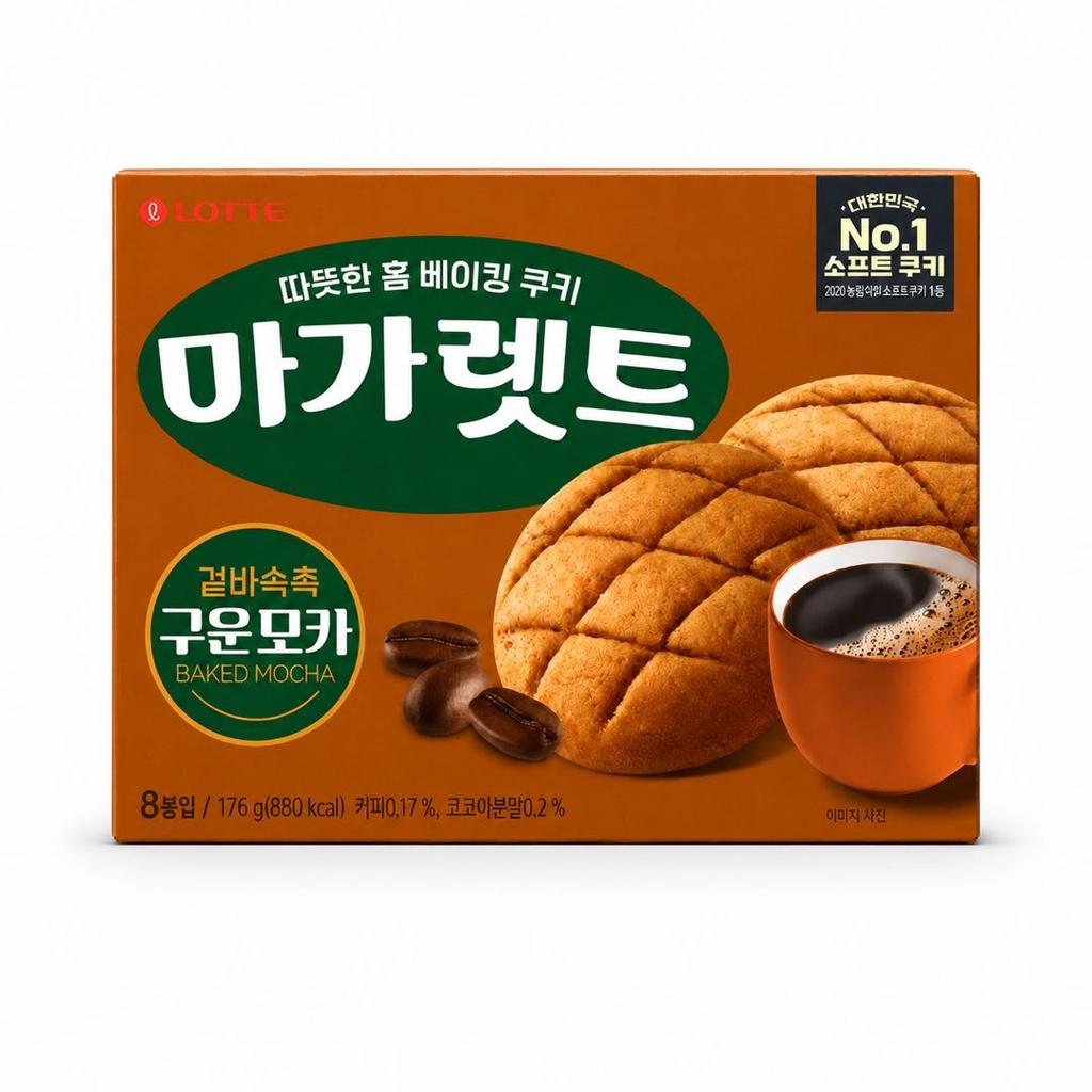 Lotte Margarine Croquettes Mocha Snacks 176g