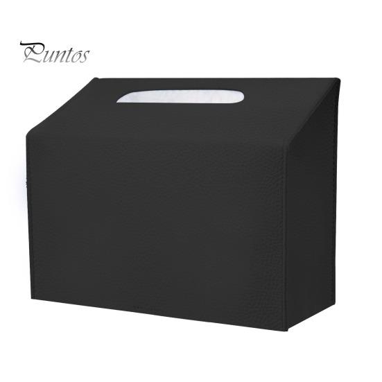 

Одноразовый чехол для коробки для полотенец для рук, однотонный дизайн, водонепроницаемый, легко моется, держатель для коробки для салфеток в ванной чёрный