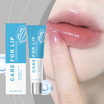 Bálsamo Labial Hidratante para Lábios Secos - Hidratante Nutritivo para os Lábios com Ácido Hialurônico Reparação Diária Fórmula Natural Tratamento Labial