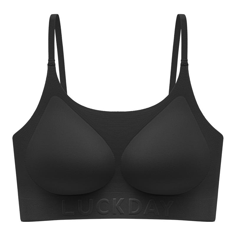 

Traceless invisible liquid foundation vest bra new popular comfortable soft support fixed cup - s/m/l (recommended 45-65kg) abc
