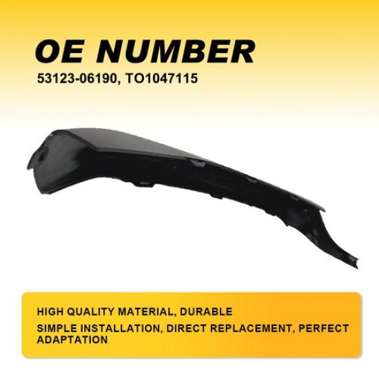 For 21-23 Toyota Camry XSE SE Front Right Bumper Cover Lower Molding Trim RH EXV