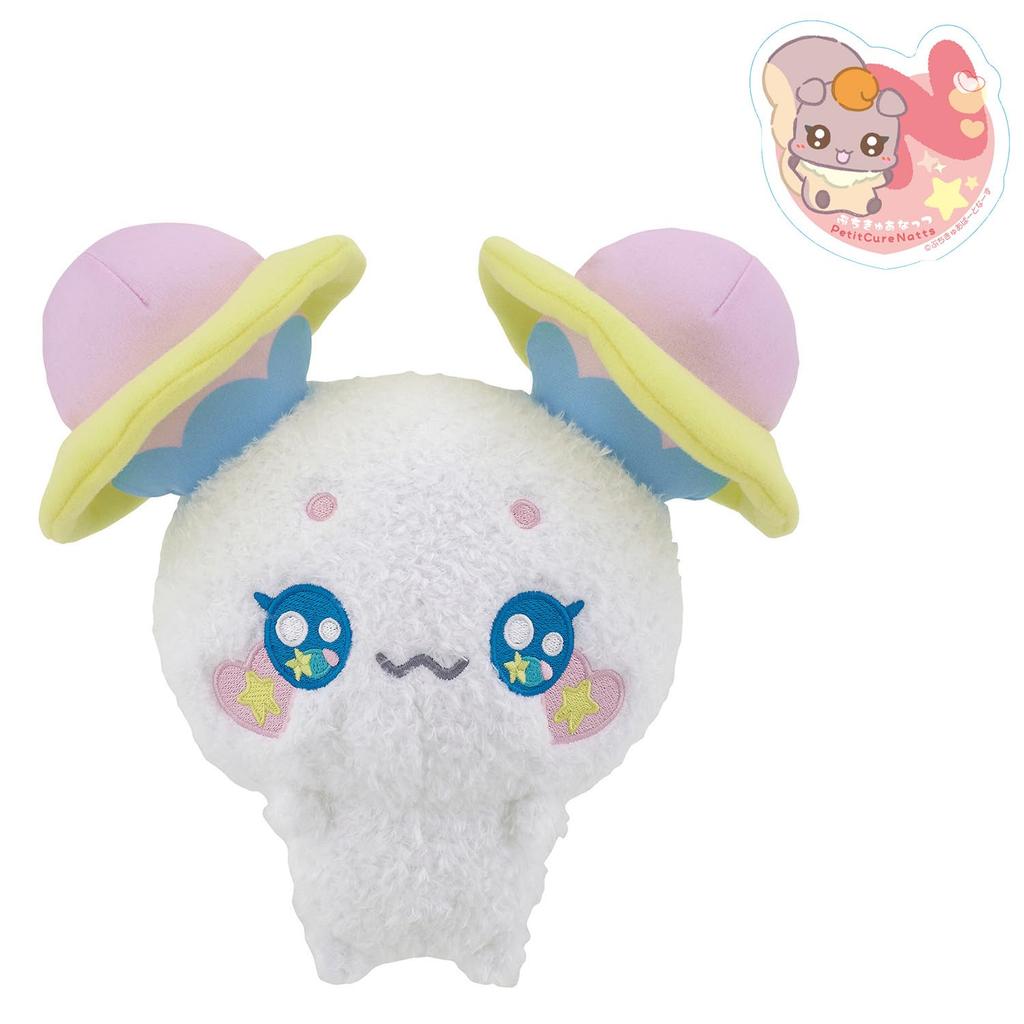 Petit Cure Plush Toy Petit Cure Fuwa Petit Cure Initial Sticker [Bandai] (Bonus vol.2 included)