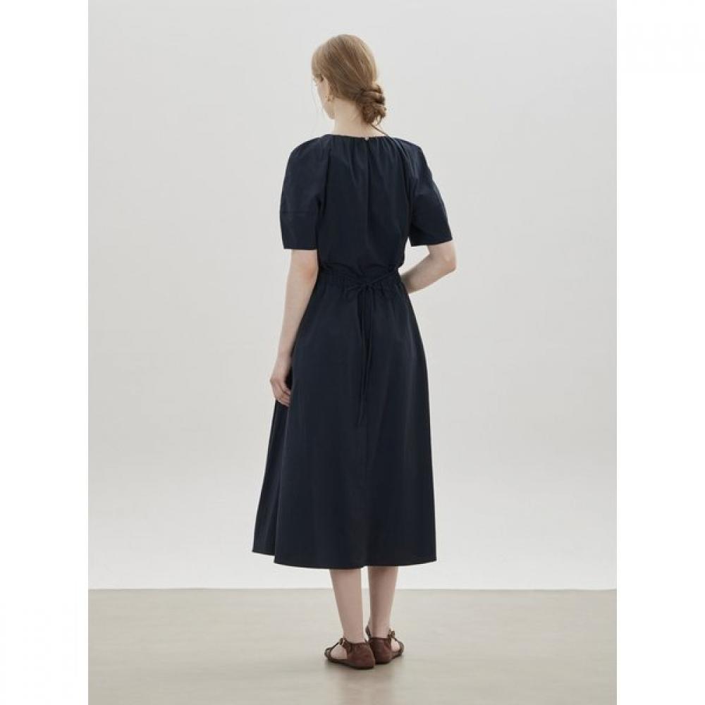 Cc Collect. Volume Sleeve Shirring Dress C262mse043