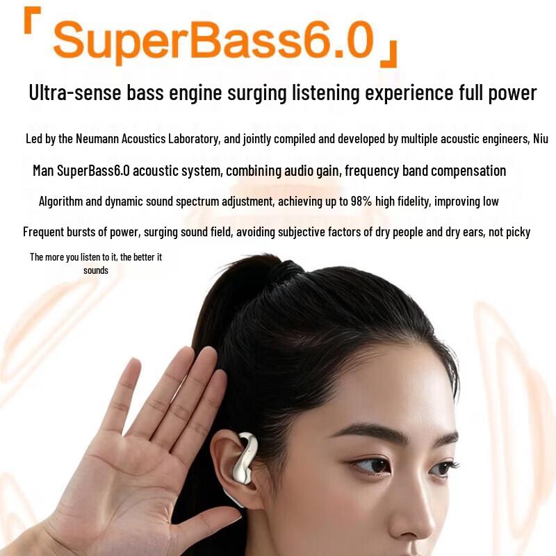 Newmine TWS-X7 Pro AI Open-Ear Sport Earbuds