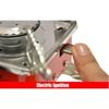 Portable Mini Square Stove Gas Stove Folding Card Stove Outdoor Cooking Utensils Barbecue Foldable Windproof Square Stove