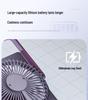 Rechargeable Three-Speed Desktop Fan with Lithium Battery and Large Airflow
