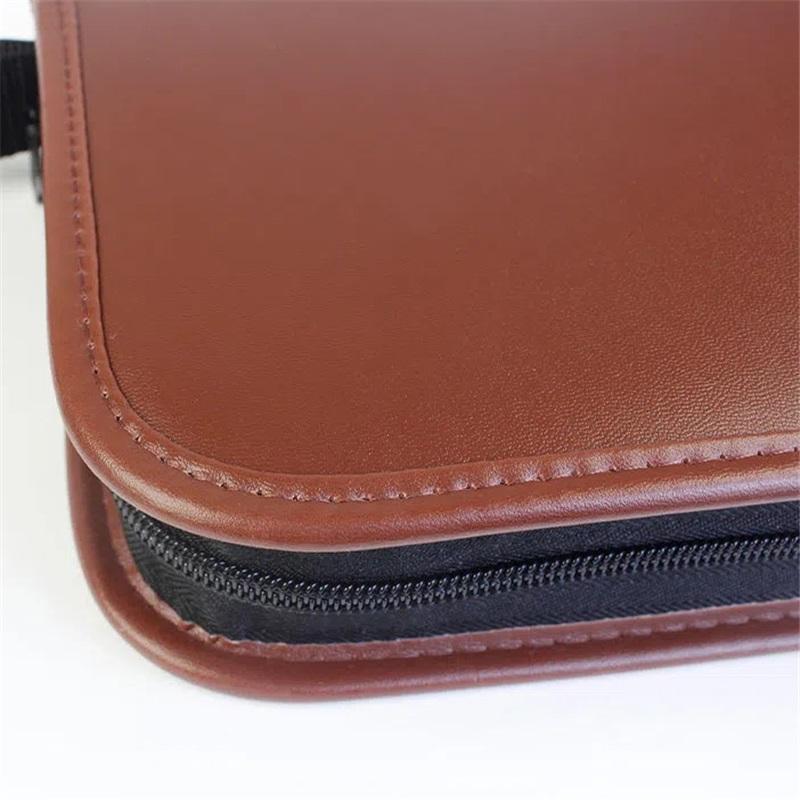 Golf Tool Bag Multifunctional Golf Accessory Bag Portable Large Capacity Storage Leather Bag For Golf Equipment And Accessories