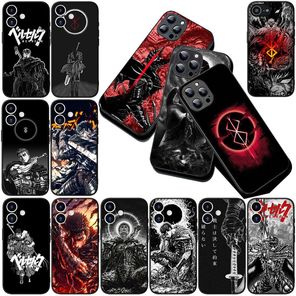 Anime Berserks Poster Guts Phone Case for Huawei P30 P20 Mate 20 Lite Pro Y7 Y6P Y7A 2019 Nova 5T 3I P30Pro Protective Cover