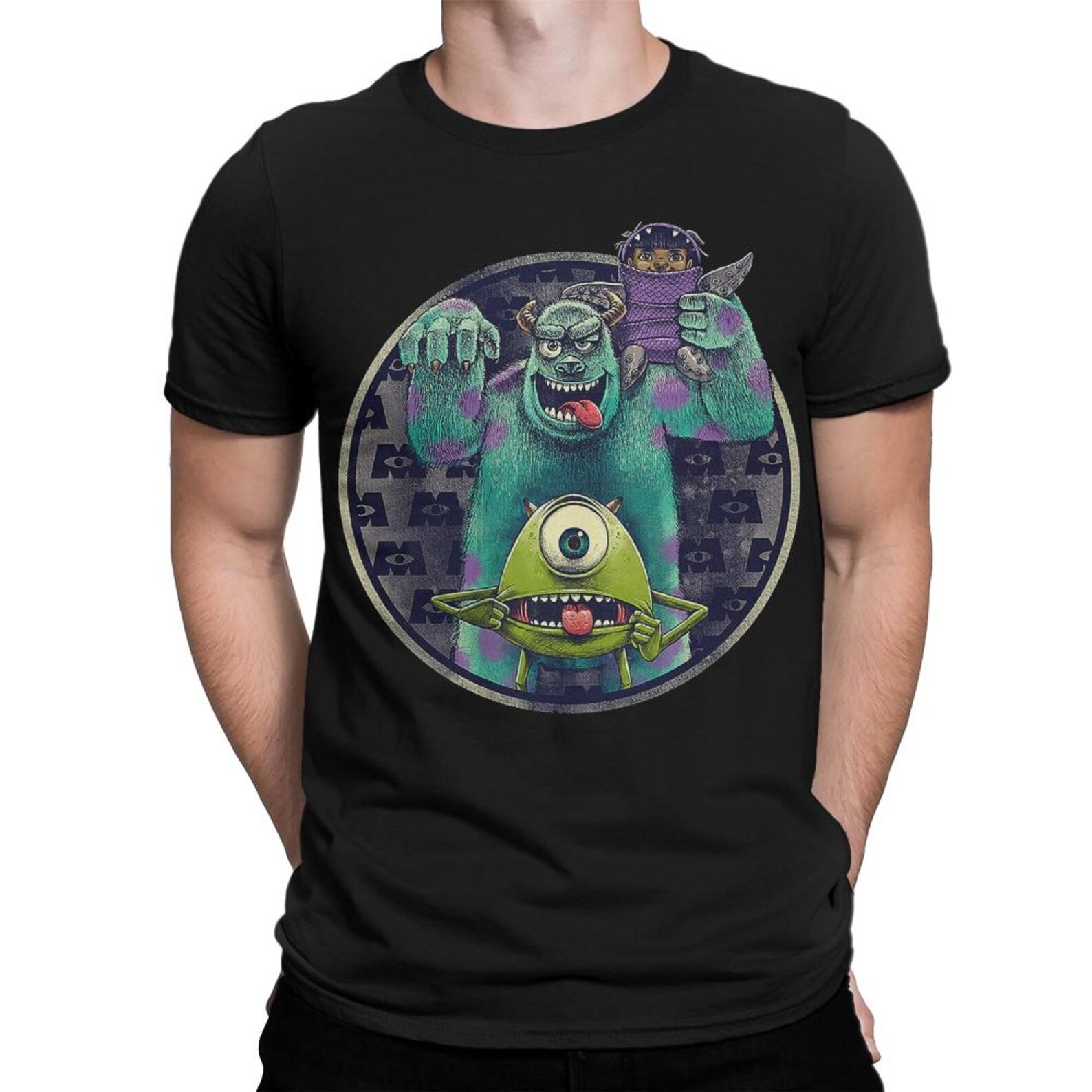Monsters Inc Art T-Shirt, Men s and Women s Sizes 2XL