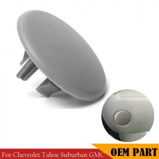 1x Rear Armrest Cover Caps Gray For Chevrolet Tahoe Suburban GMC Yukon 2007-2014