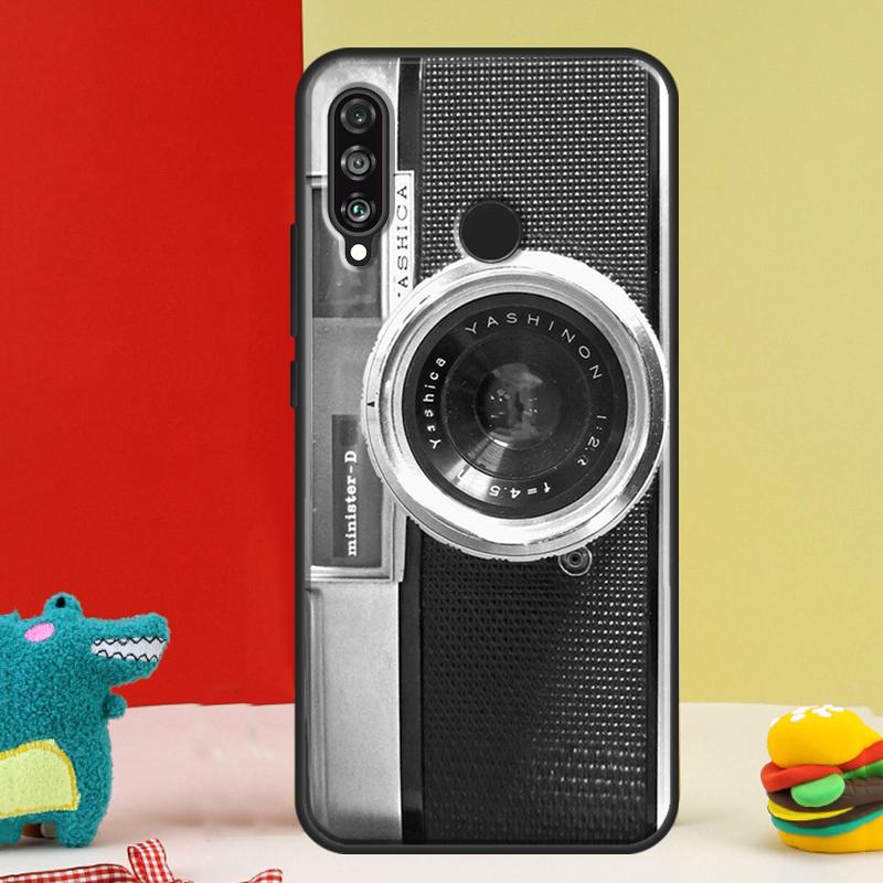Retro Classic Vintage Camera For Huawei P30 Pro P60 P50 P20 P40 P Smart Nova 9 5T Honor Magic 5 Lite X8 X9 a 50 70 Case