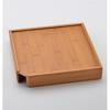 Puer Tea Box Pallet - Pu-erh Cake Essential Tool Pu'er Tea Cake Brick Breaking Tray Bamboo Case - Eco-Friendly Tea Set Square Pu'er Tea Tray Handmade