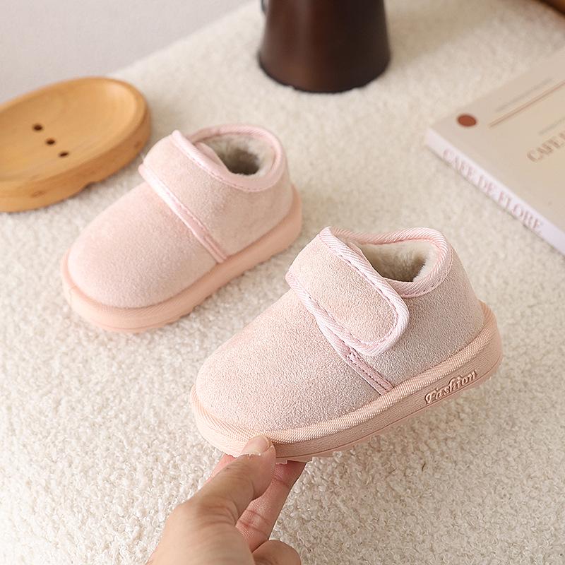 

Waterproof Velvet-Lined Warm Snow Boots for Kids (1-6 Years) - Unisex Winter Walker Shoes 6 pairs, sizes 17-22