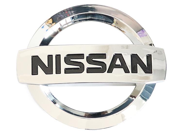 CGANEI1 1pcs 3D Nissan old ABS 13cm 14cm 15cm Car Front logo Front grill Car front hood Emblem sticker styling Accessories