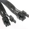 8Pin To Two 8Pin (6+2) Graphics Card Power Supply Cable Splitter Power Cable Connectors Extender for Graphics Card